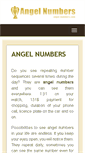 Mobile Screenshot of angel-numbers.com